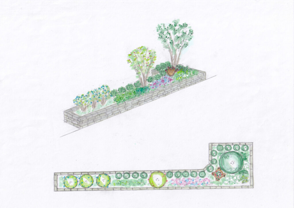 花壇と植栽のデザイン